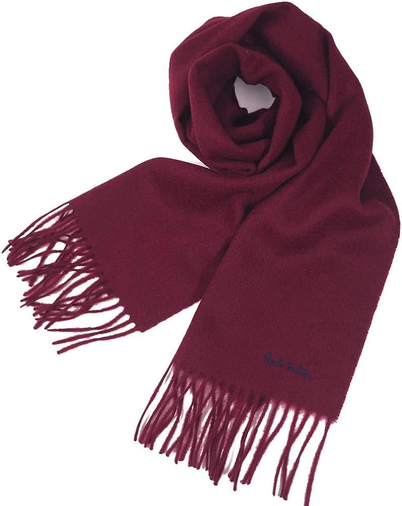 

carry bag ribbon case brand muffler M1A 933D AS04 28 Wine [Paul Smith] Muffler, included, wrapping, included, men s, women s, [item]