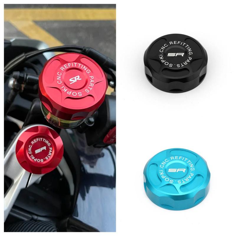 FIT For CFMOTO 450SR 450 SR 450SS -2025 Modified Front Brake Oil Tank Cover Upper Pump Cover Aluminum Alloy Accessories