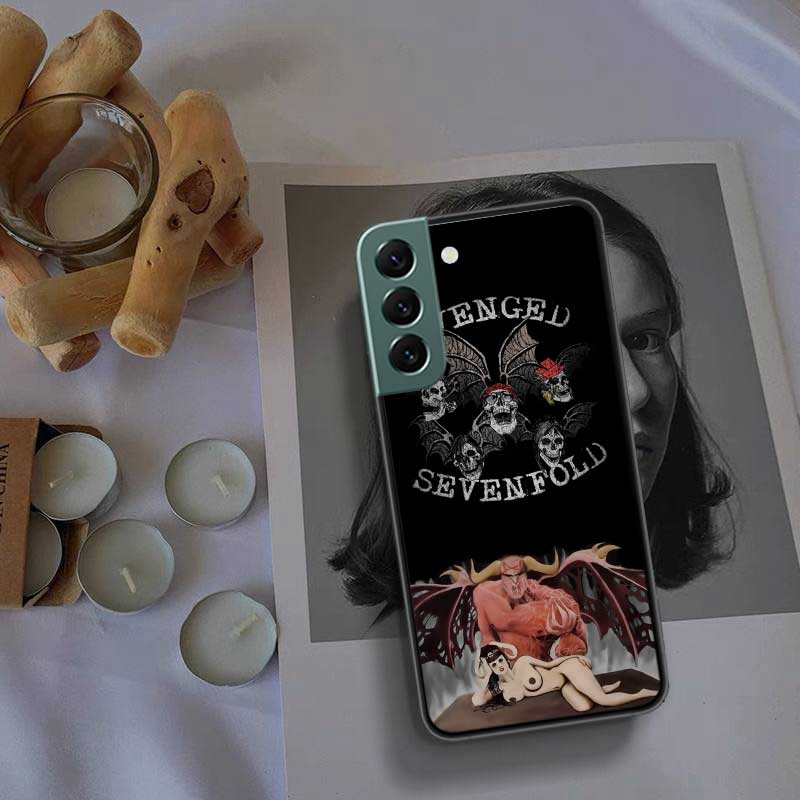 A-Avenged Sevenfold Phone Case Samsung A14 A24 A34 A54 A03S A04S A13 A23 A33 A53 A73 A70 A50S A30 A40 A71 A51 A41 A31 A20E A21 A