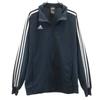 Adidas tréninková bunda L Námořnická modř Žerzej 3 pruhy Pánská Použitá