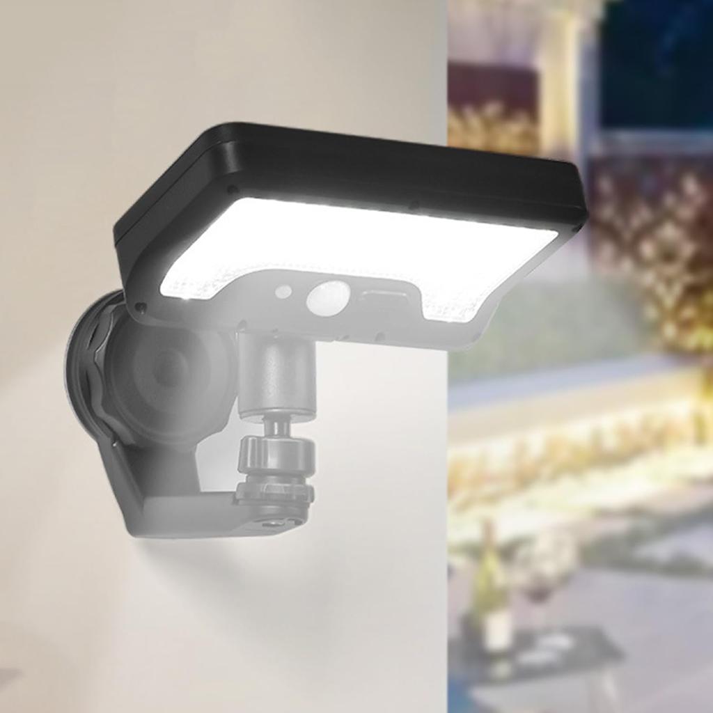 Solar-Powered 92-LED Outdoor Light with Magnetic Motion Sensor, 600 Lumens, Ultra-Bright, SolarUSB Charging, IP65 Waterproof, 360-Degree Adjustment,