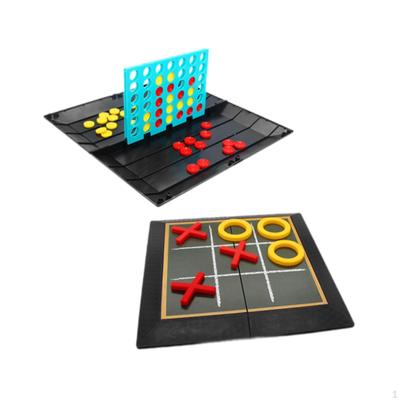 Xo Game Toe Noughts and Crosses Educational Tabletop Blocks Board Traditional