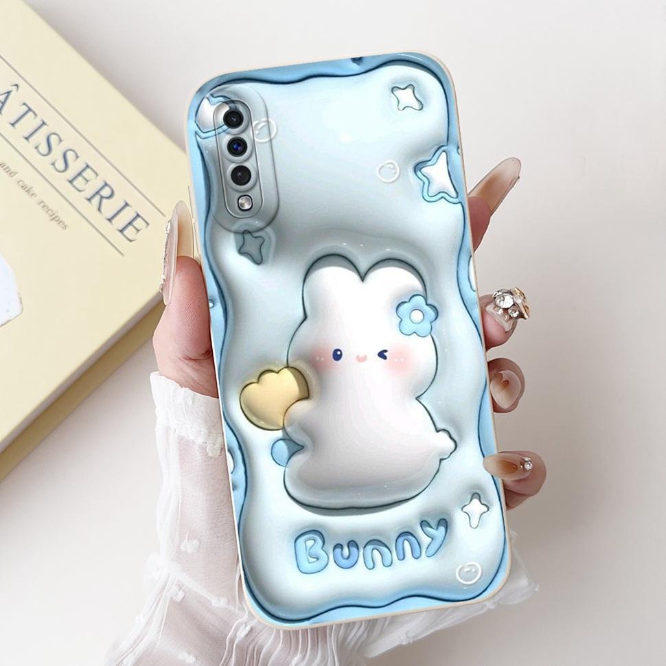 Protector Cover For Samsung Galaxy A50 Case Floral Animals Silicone Soft Coque for Samsung A50 SM-A505FN Case Phone Bags
