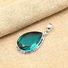 Dazzling Indicolite Gemstone 925 Sterling Silver Beautiful Handmade Jewelry Pendant For Women