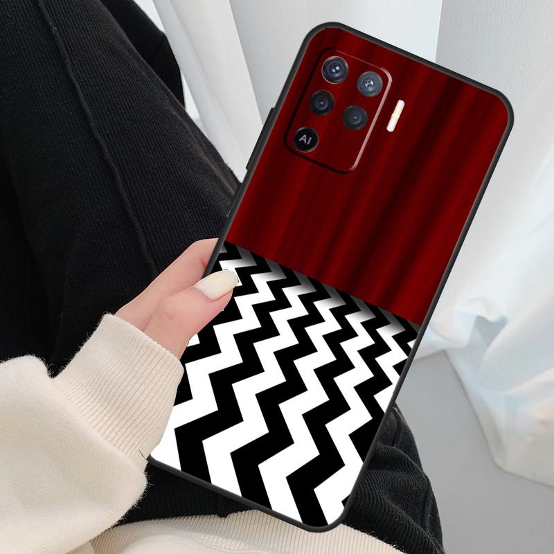Twin Peaks Fire Walk With Me Case For Oppo A17 A57 A77 A40 A78 A54 A74 A94 A76 A16 A96 A18 A60 A80 A38 A58 A98 A15 A5 Pro