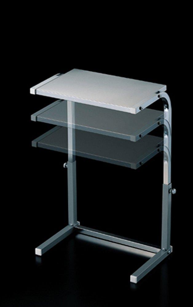 Shimomura Kihan Tabletop Support Rack, Silver, 34 x 21.5 x 36-51.5 cm, 29891