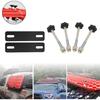 Mounting Pins Kit For Traction Boards Safety Traction Board Mount Fit For All Recovery Tracks with 4.72"-6.69" Hole Spacing