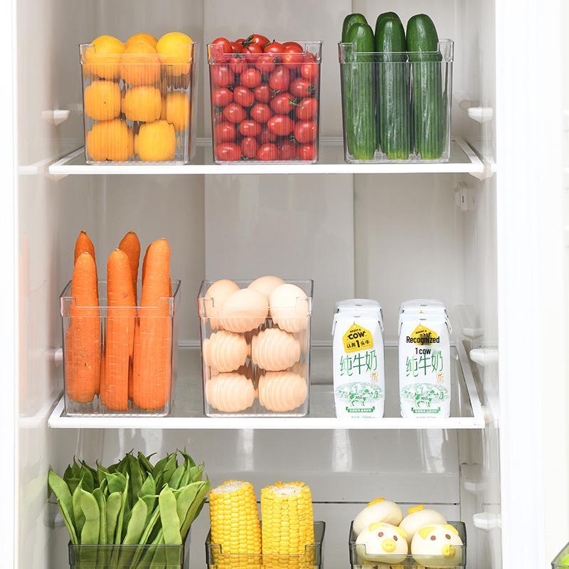 Refrigerator Side Door Fresh-Keeping and Freezer Storage Box