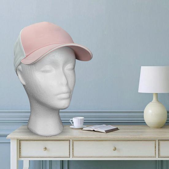 Foam Wig Head Tall Female Mannequin Hairpieces Display Holder Hats Sunglasses Headphone Headwear Stand
