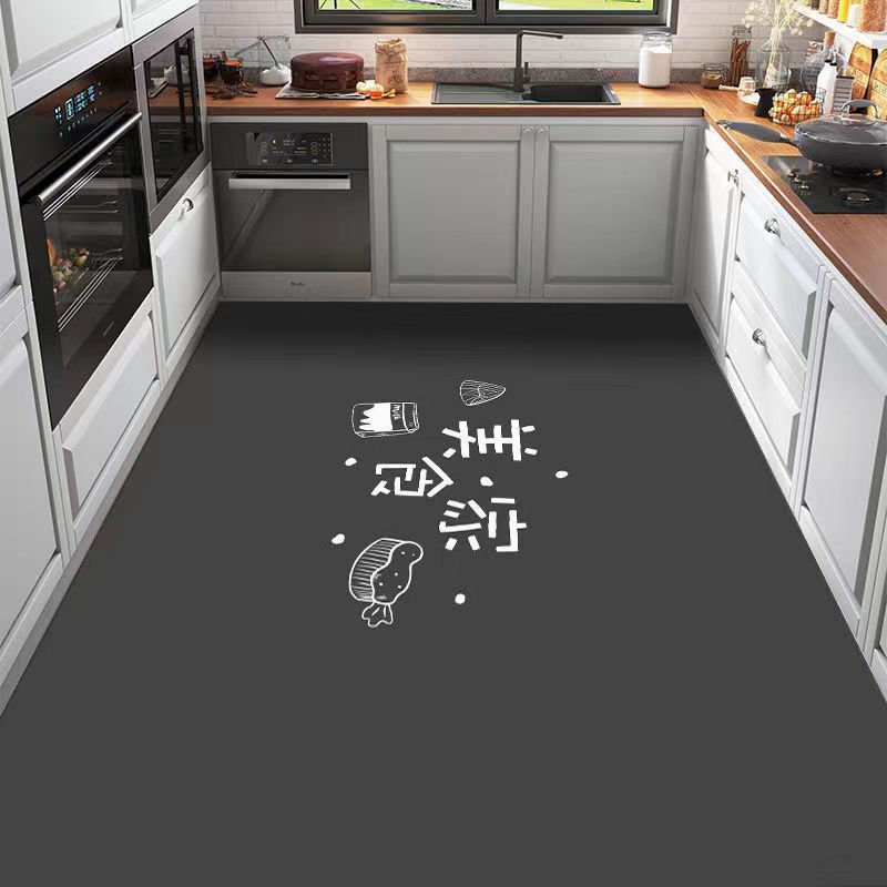 Modern Simple Kitchen Floor Mat Household Dirt-Resistant Wear-Resistant Oil-Absorbing Diatom Mud Floor Mat Non-Slip Water-Absorbing Easy To Take Care