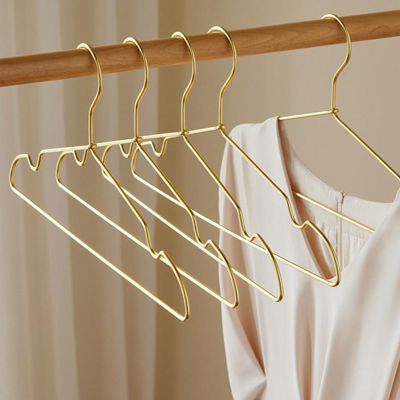 Aluminum Alloy Non-Slip Clothes Hanger, Rust-Proof Drying Rack for Wet & Dry Use