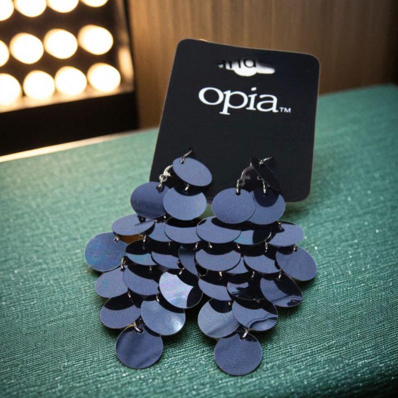 

Easiest for Match European American Harajuku Color Nightclub Earrings for Women Sequin Default