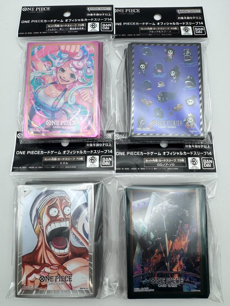 ONE PIECE Card Official Sleeve 5 Set Japanese
