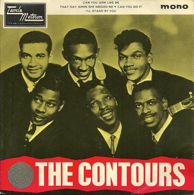 7inch Record CONTOURS - The Contours TME2002 Tamla Motown 1965 UK Soul/Funk Used