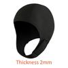 Dickly 2mm Neoprene Wetsuit Hood with Chin Diving Swimming Surfing Cap for Men and and Winter Black Strap, Hood, Cap, Women, Underwater, Snorkeling,