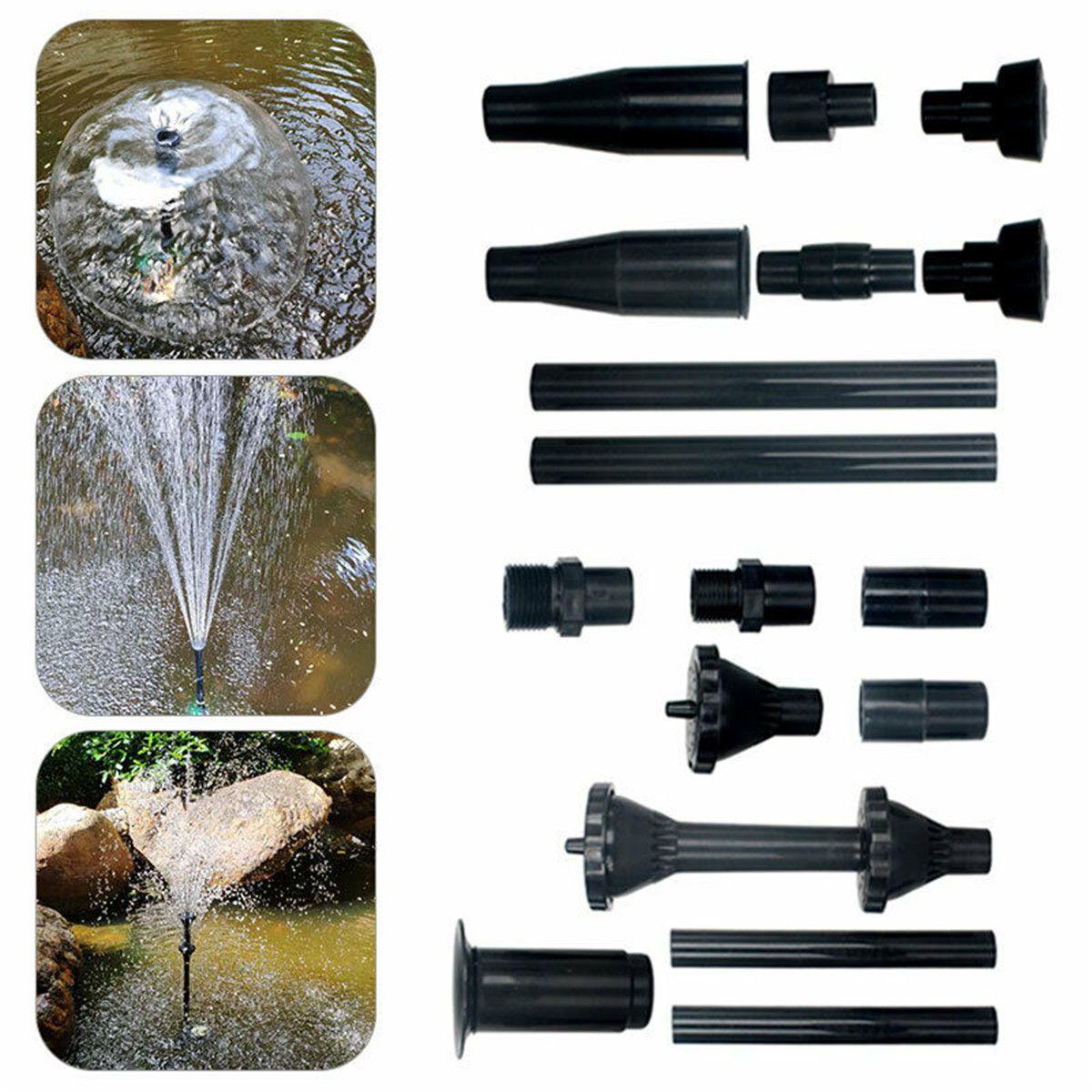 

Насос для бассейна, сада, фонтана, набор насадок для насоса, насадки для насоса, насадки для распыления воды, погружной пруд