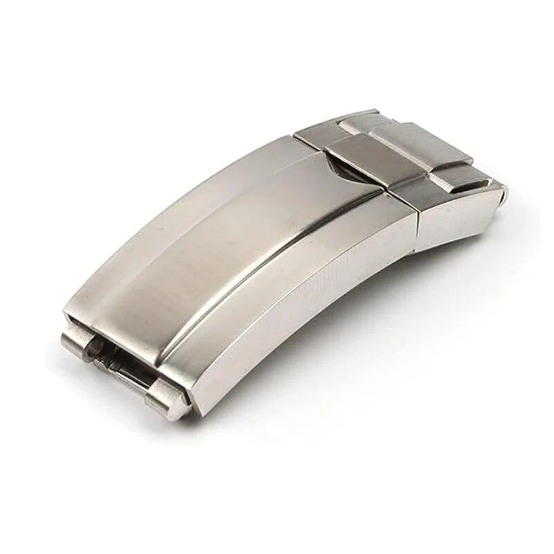 9 mm sammenleggbar spenne i rustfritt stål Glidelås Passer for Rolex For Submariner For Oysterflex For Daytona For GMT Klokkebånd D