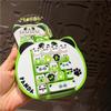 Panda Fingertip Button Keyring Cartoon Keyboard Clicker Keychain  Travel Use