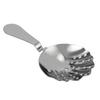 Ice Strainer 304 Stainless Steel Bar Cocktail Ice Drink Filter Bartending AccessoryBlack