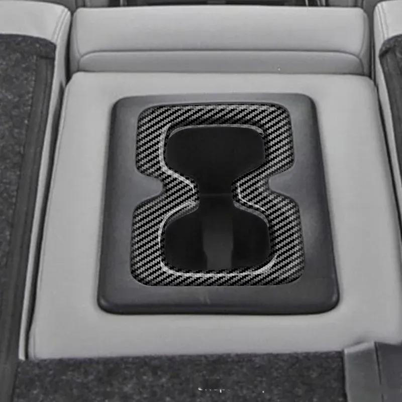 L/RHD For Mitsubishi Outlander   2024 interior front middle rear row water cup holder decorate panle sticker Accessories