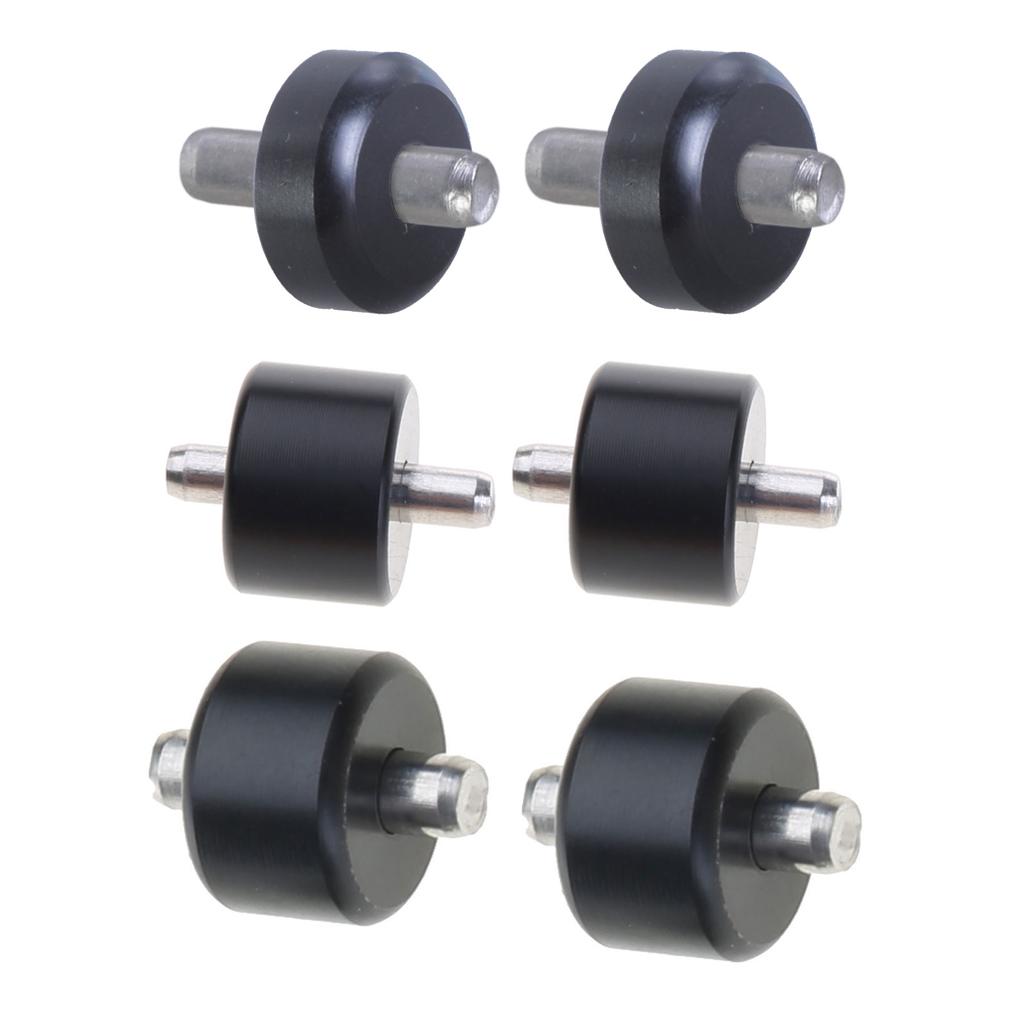 2 Pack Convenient Drive Wheel Set Replacement Caster Rolling Wheels Metal Texture Efficient Rollers for Floor Equipment