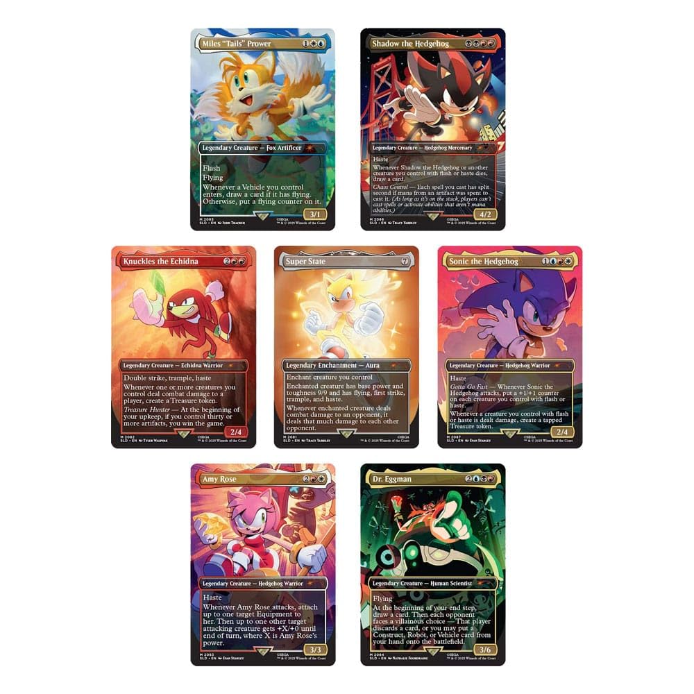 

Magic the Gathering Secret Lair x Sonic the Friends Force Edition Ёж и Нефойловый