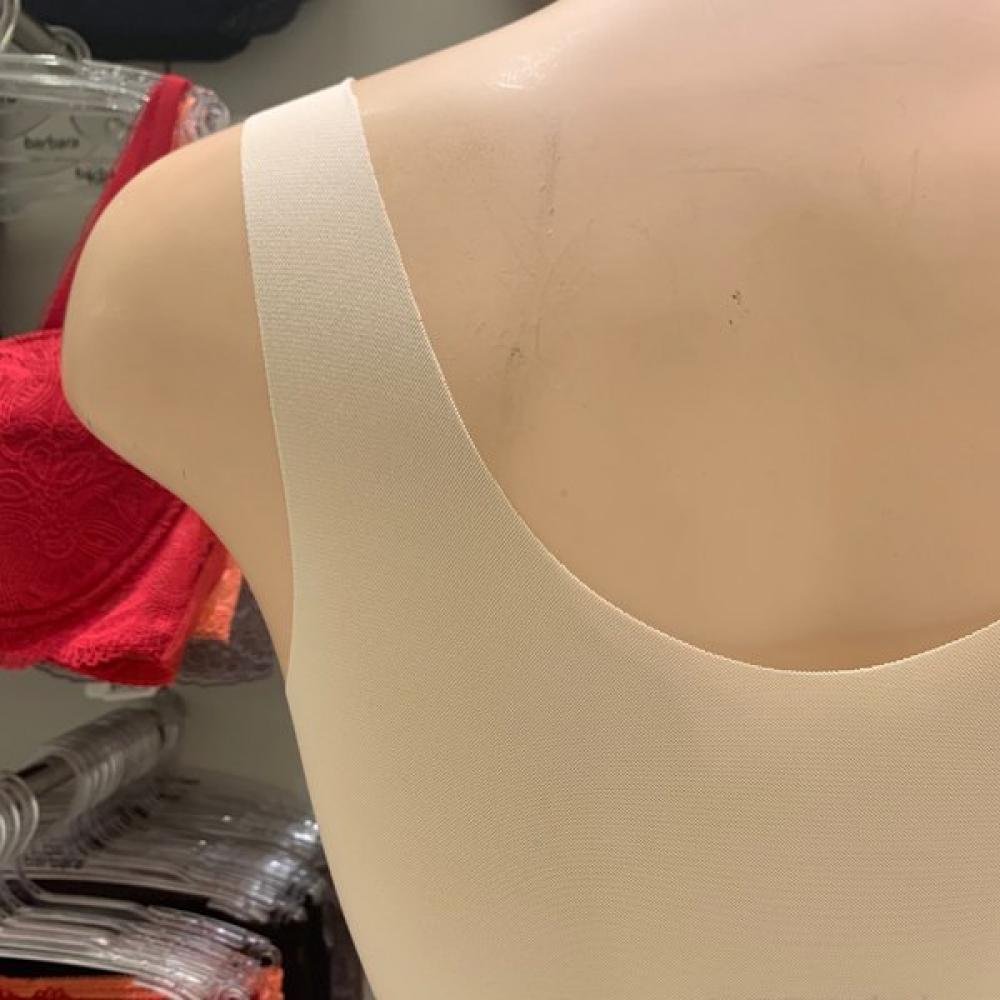 Barbara 3color Simple Seamless Bra Top Abr42600