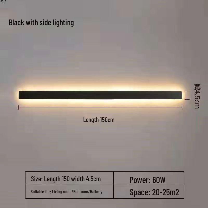 Modern Minimalist Wall Lamp for Bedroom, Living Room, or Hallway