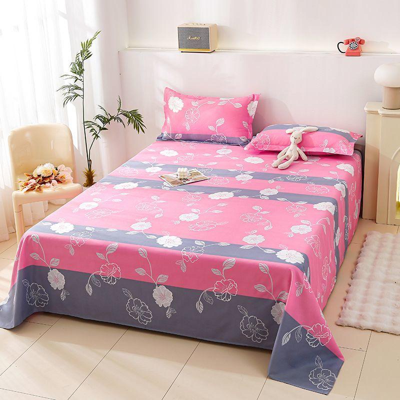 Warm and Comfortable Bed Sheets, Skin-friendly, All-season Dormitory Bed Sheets