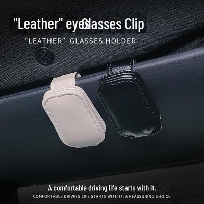 Car Visor Sunglasses Clip Wallet & Multi-Glasses Holder