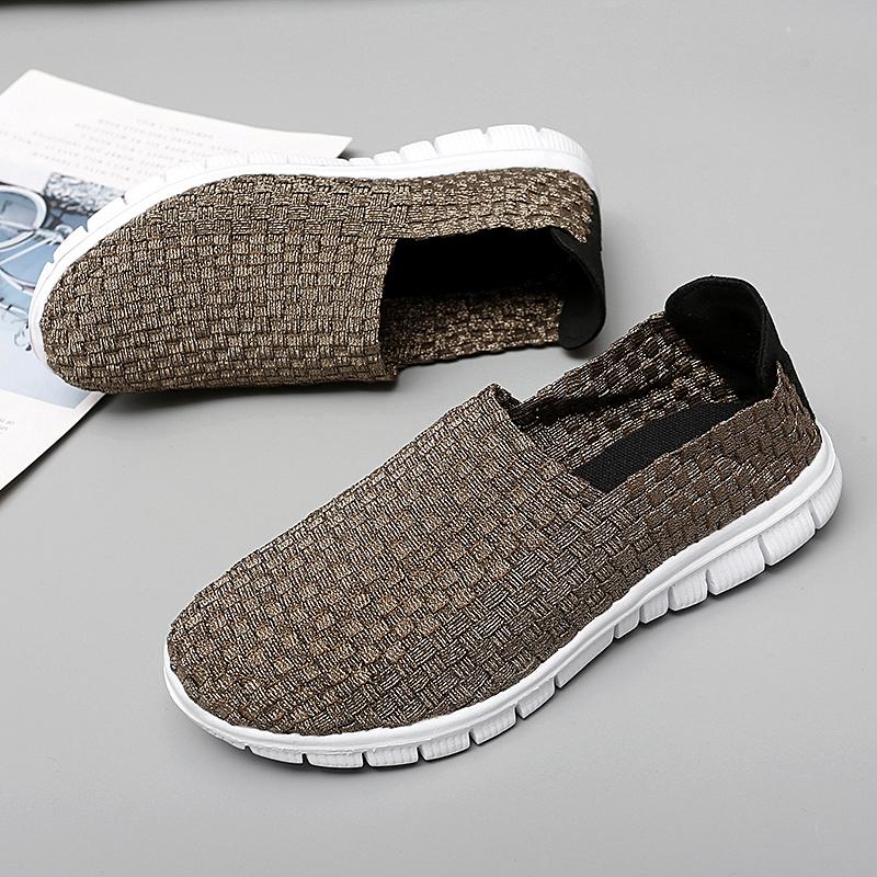 Summer Women Lightweight Slip On Sneakers Casual Plus Size Flats Moccasins Soft Beach Walking Sports Shoes