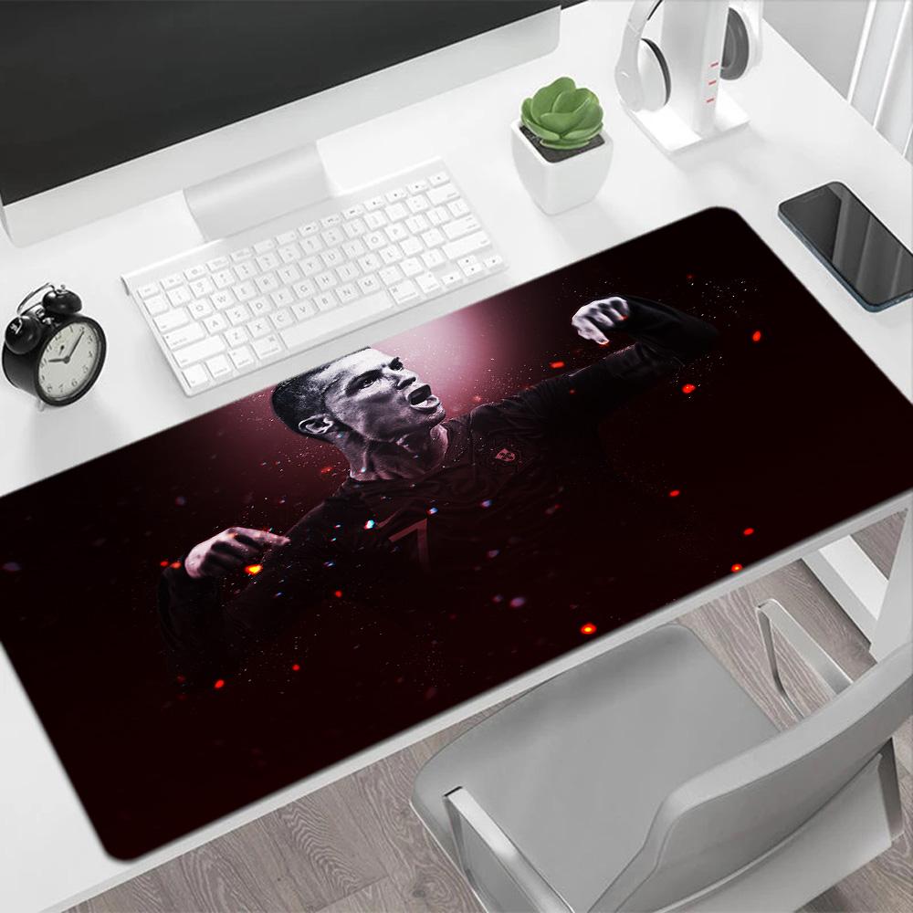 Benzema's Best Strike Moment Gaming Mouse Pad Office Mouse Mats Desktop Mouse Pad Non-Slip Rubber Bottom Office Desk Accessory