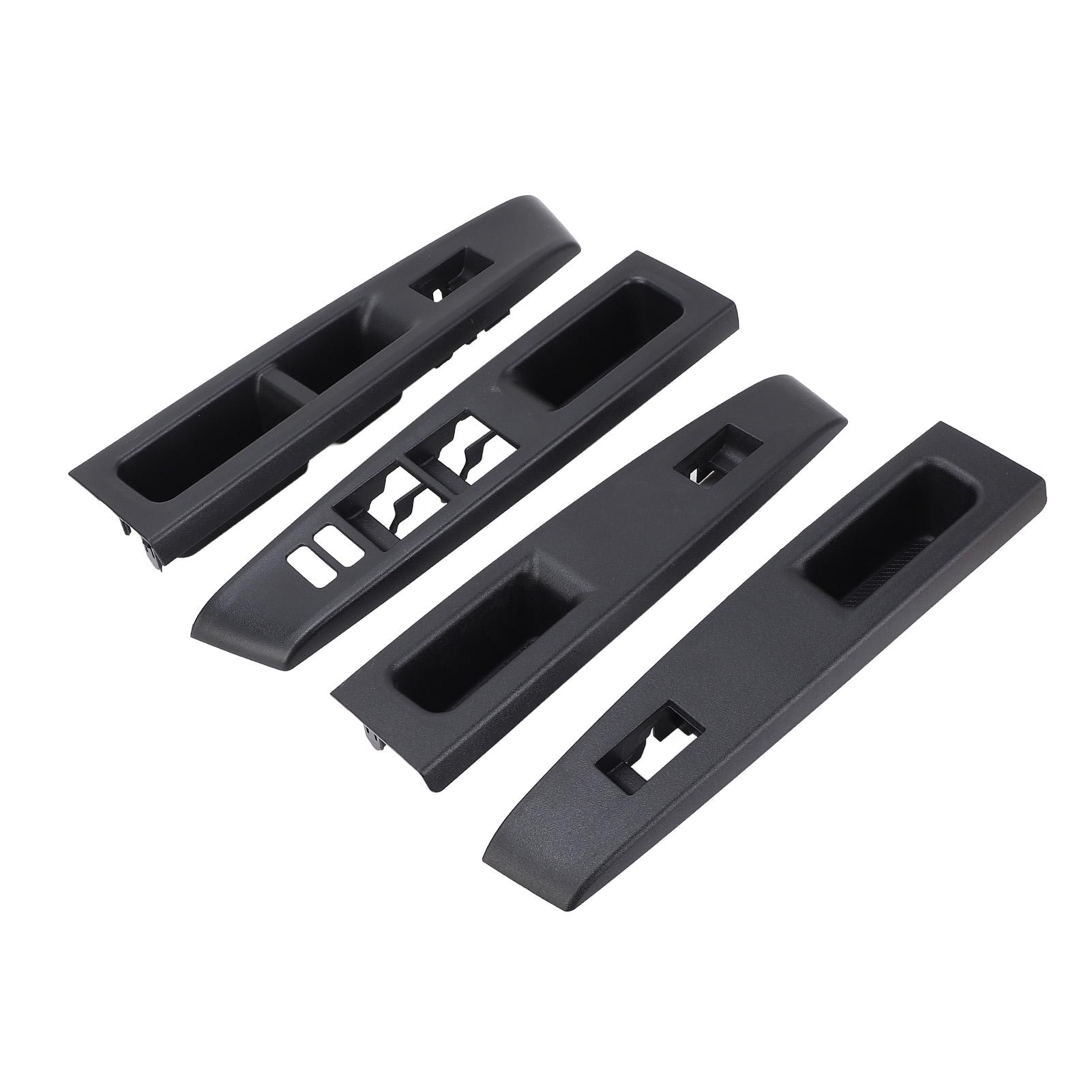 

4 шт. Панель подлокотника передней двери 74272 52220 C0 для автомобилей с правым рулем, панель крышки переключателя стеклоподъемника для Vitz с 2010 по 2014 год