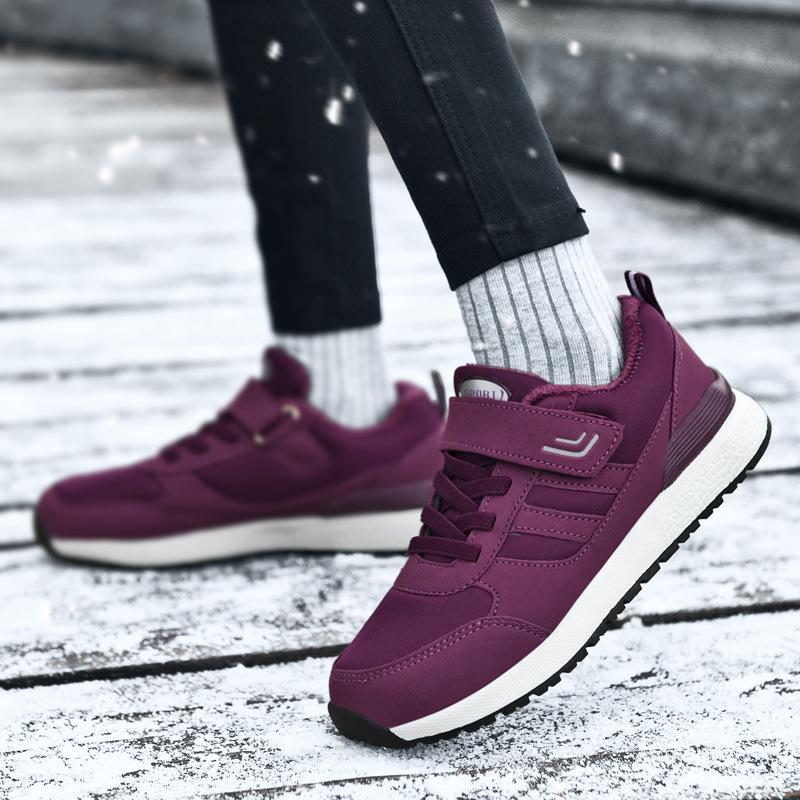 Autumn new medium sports shoes soft sole casual comfortable walking shoes