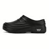 Slip Resistant Men's Chef Shoes for Kitchen and Restaurant Work - Oil Resistant and Comfortable Footwear