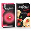Manforce Combo | Cocktail Strawberry Vanilla and Litchi| 20 Pcs | Extra Dotted Condoms | India’s No. 1* Condom Brand