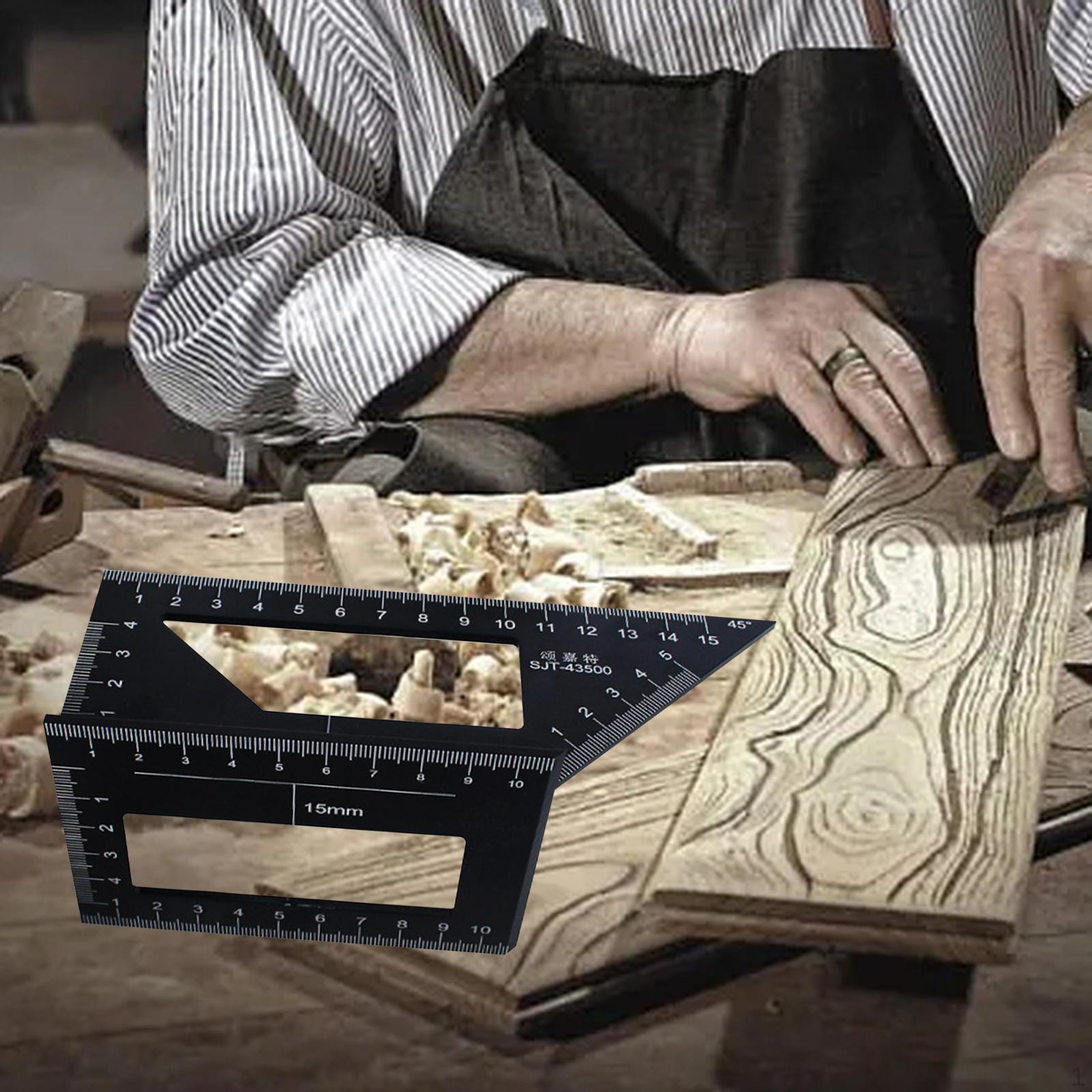 

Разметочный угольник, измерительные инструменты, высокоточный, шаблон-чертилка, ус для 45 90 Degree Black