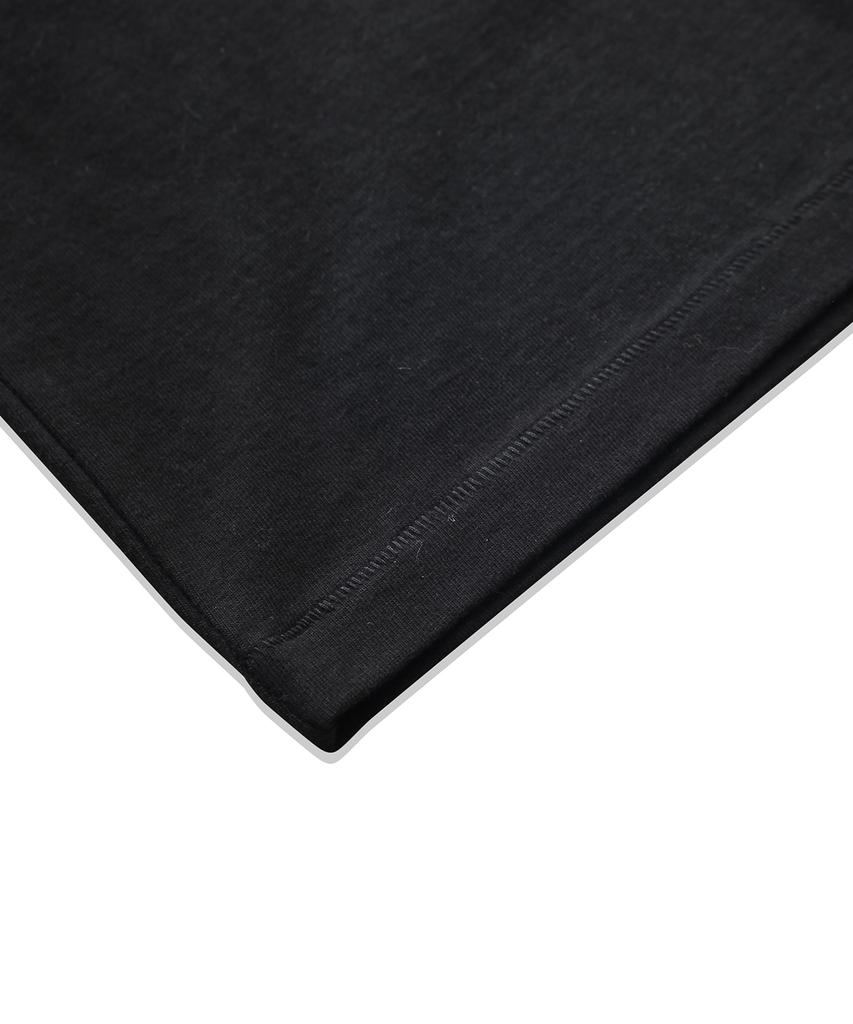 MAINBOOTH [Kiss] Women'S Vintage Rib T-Shirt (Black)