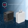 30W Dual-Port Fast Charger Type-C & USB (EU/US)