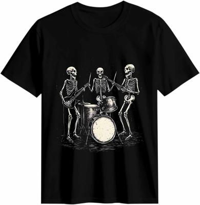 Skelettband spielt Musik T-Shirt