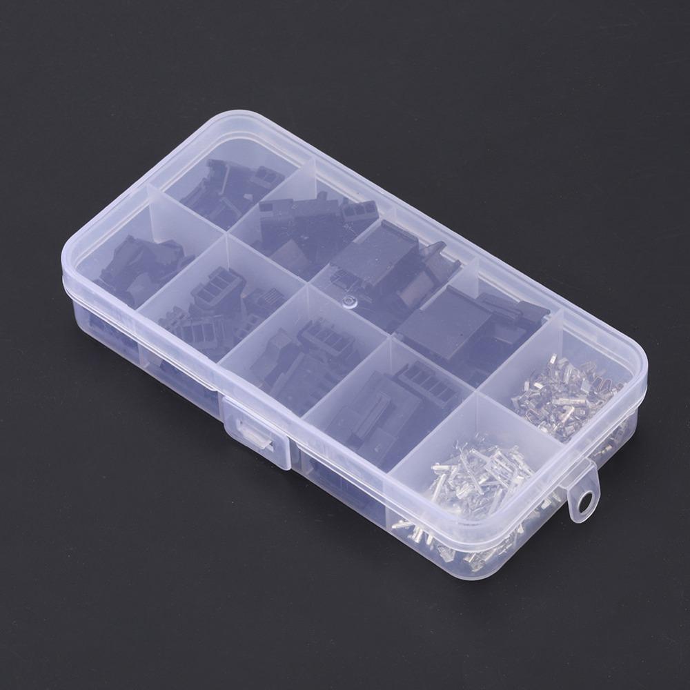 200PCS 2.54mm JST2.54mm 2/3/4/5PIN Wire Pin Header Male & Female Terminal  Factory Areas