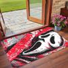 Crystal Velvet Rug Soft Non Slip Indoor Floor Mat Home DecorScream Ghostface