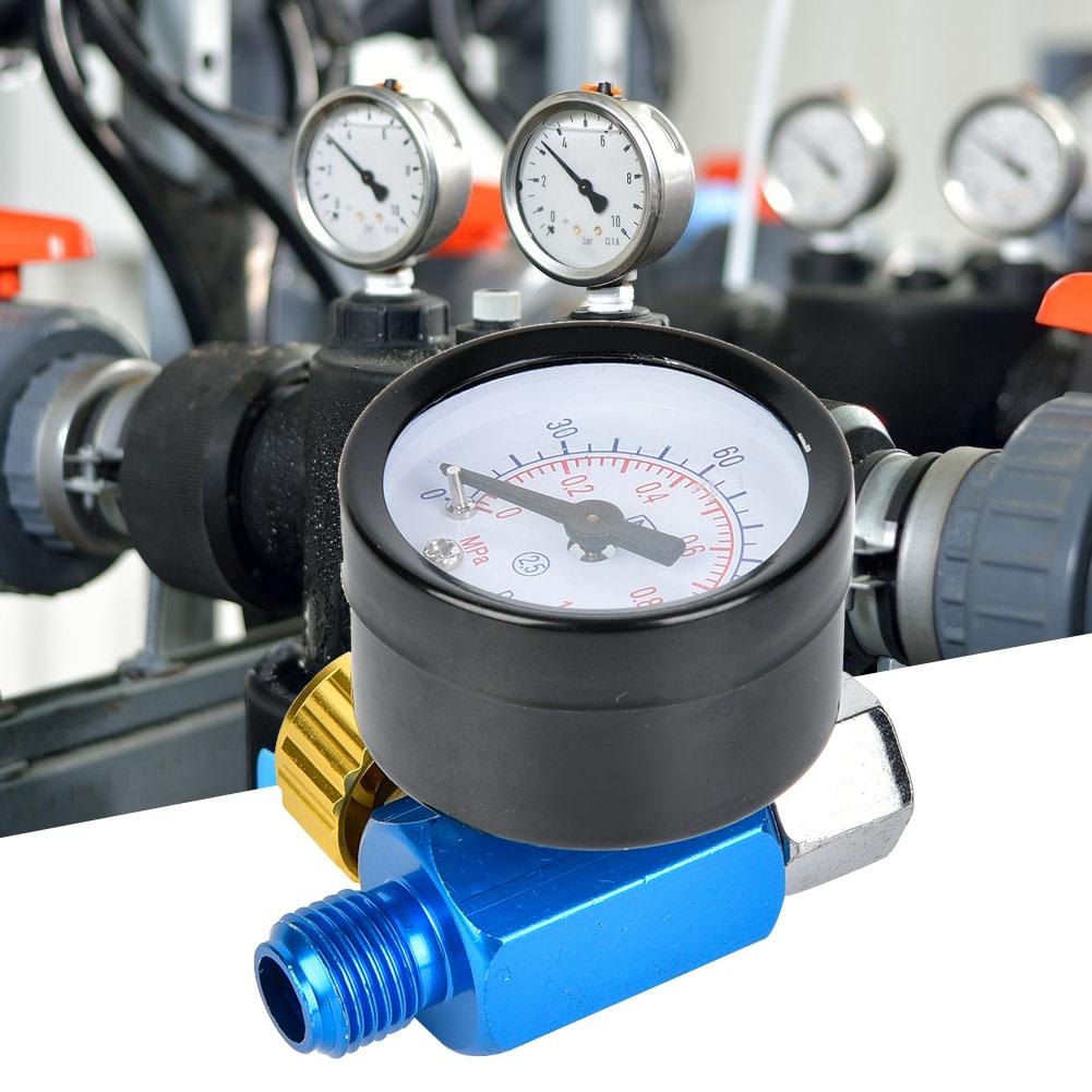 G1 4in Lufteinlass Druckregler Aluminiumlegierung für Spritzpistole Druckluftwerkzeug