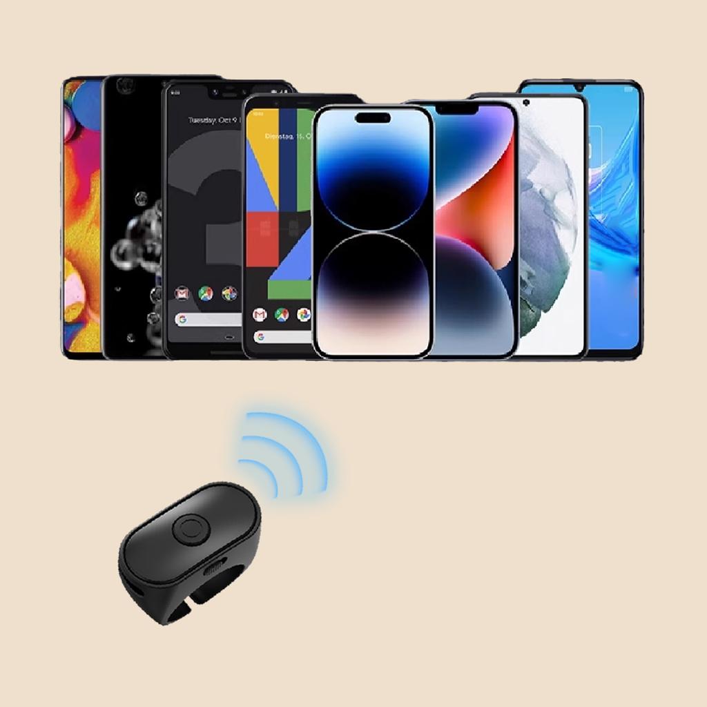 מפעיל עמודים 2 ב-1 קליקר שלט אלחוטי למפעיל עמודים קל משקל למפעיל עמודים של ספר אלקטרוני אביזרים לקינדל פייפרווייט