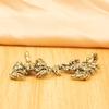 Vintage Brass Scorpion Miniatures Figurines Office Desktop Small Ornament Tea Pet Home Decoration Accessories for Gifts