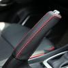 Handbrake Sleeve Genuine Leather Handbrake Grips for Mazda 6 Natural Leather Cover on The Handbrake Car Accessories Interior