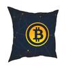 Bitcoin Crypto Cryptocurrency Ethereum Square Pillow Case Throw Pillow Btc Blockchain  Cushion Covers