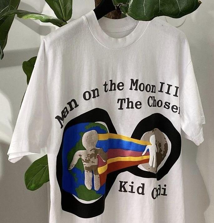 New Rare Kid Cudi Man On The Moon III Black S to 5XL Shirt AA930 Unisex T-Shirt S