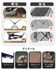 OneTigris Tigerblade Outdoor Skládací Camping Nízká nosnost Zvýšená Outdoorové vybavení Židle, židle, židle, 150 kg, stabilita, lezení, (Hnědý)
