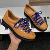 Fashion Trendy men's leather shoes Fashion and personalized styles Office leisure party Outdoor street High quality Derby shoes Daily